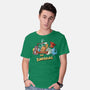 The Dinosaurs-Mens-Basic-Tee-Vallina84