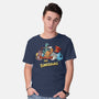 The Dinosaurs-Mens-Basic-Tee-Vallina84