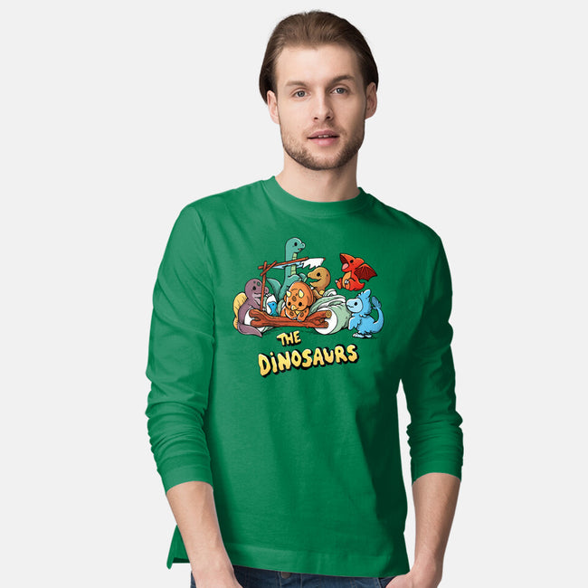 The Dinosaurs-Mens-Long Sleeved-Tee-Vallina84