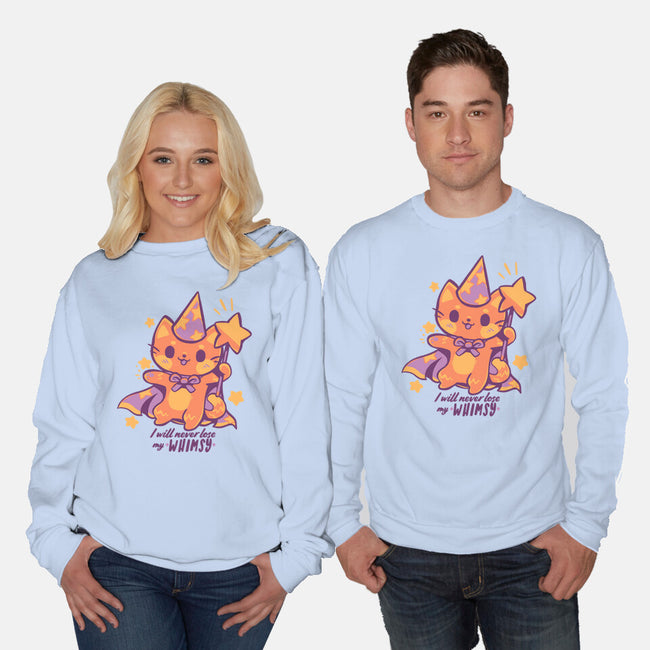 Never Lose My Whimsy-Unisex-Crew Neck-Sweatshirt-TechraNova