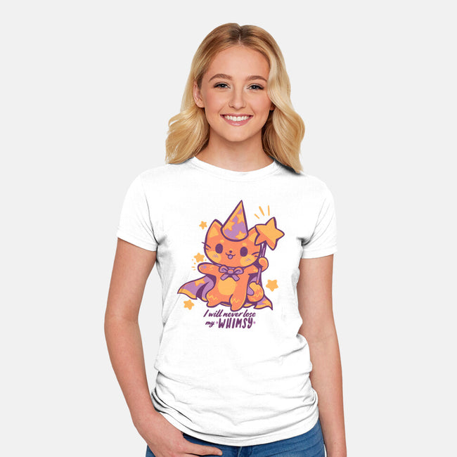 Never Lose My Whimsy-Womens-Fitted-Tee-TechraNova