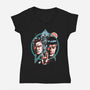 Where No Man Has Gone Before-Womens-V-Neck-Tee-zascanauta