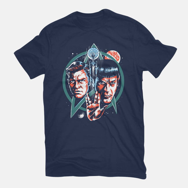 Where No Man Has Gone Before-Womens-Fitted-Tee-zascanauta