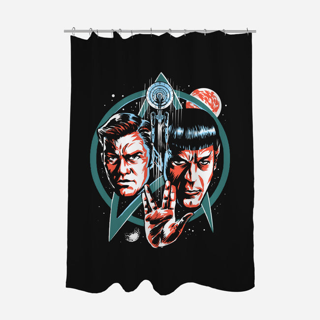 Where No Man Has Gone Before-None-Polyester-Shower Curtain-zascanauta