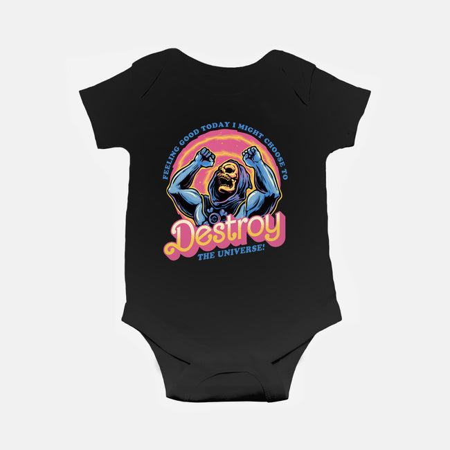Choose To Destroy-Baby-Basic-Onesie-glitchygorilla