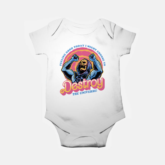 Choose To Destroy-Baby-Basic-Onesie-glitchygorilla