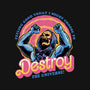 Choose To Destroy-Womens-V-Neck-Tee-glitchygorilla