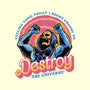 Choose To Destroy-None-Basic Tote-Bag-glitchygorilla