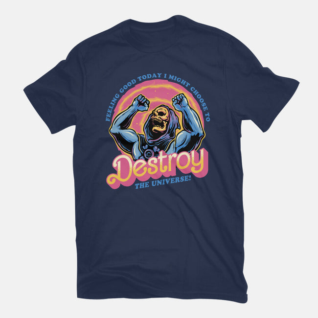 Choose To Destroy-Womens-Fitted-Tee-glitchygorilla