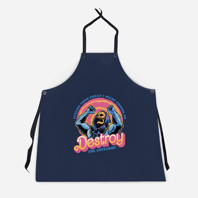 Choose To Destroy-Unisex-Kitchen-Apron-glitchygorilla