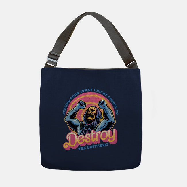 Choose To Destroy-None-Adjustable Tote-Bag-glitchygorilla