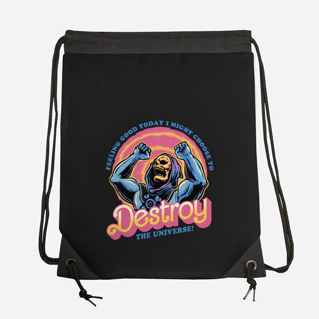 Choose To Destroy-None-Drawstring-Bag-glitchygorilla