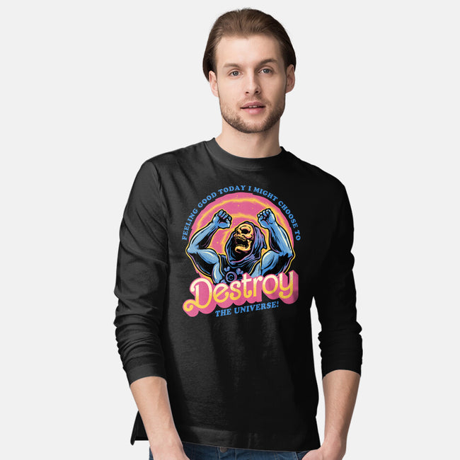 Choose To Destroy-Mens-Long Sleeved-Tee-glitchygorilla