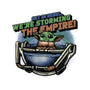 Storming The Empire-Womens-V-Neck-Tee-glitchygorilla