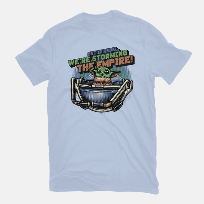 Storming The Empire-Womens-Basic-Tee-glitchygorilla