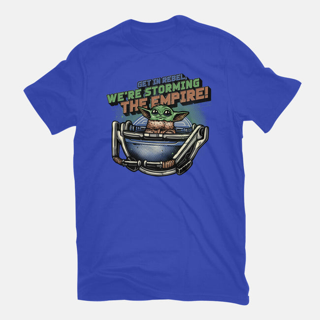 Storming The Empire-Womens-Basic-Tee-glitchygorilla