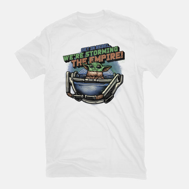 Storming The Empire-Womens-Basic-Tee-glitchygorilla