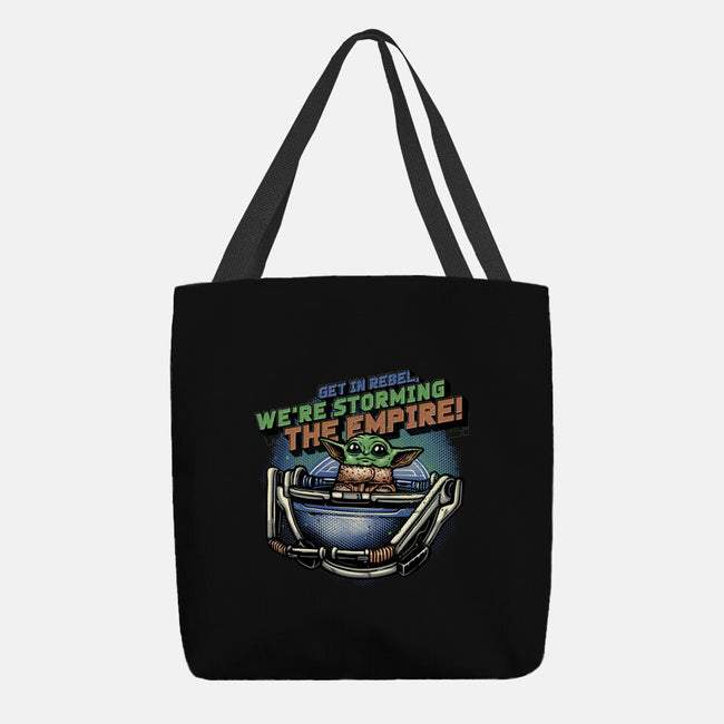 Storming The Empire-None-Basic Tote-Bag-glitchygorilla