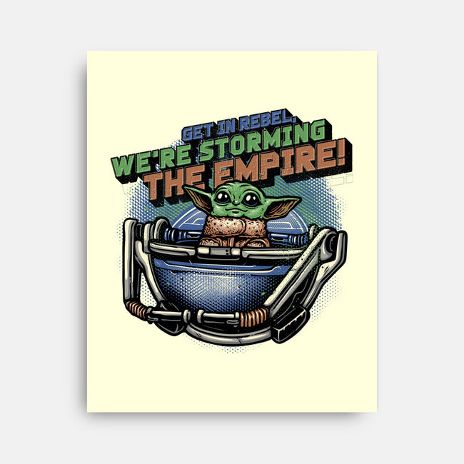 Storming The Empire-None-Stretched-Canvas-glitchygorilla