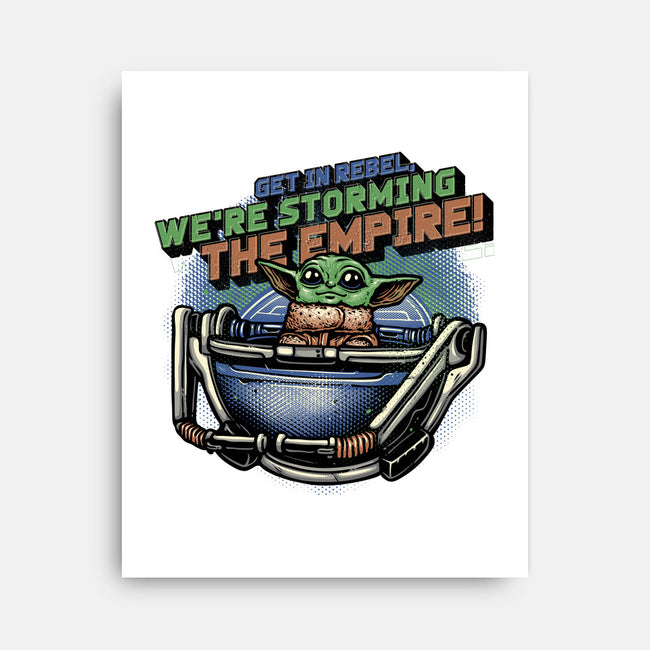 Storming The Empire-None-Stretched-Canvas-glitchygorilla