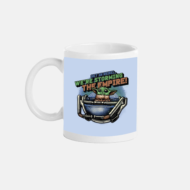 Storming The Empire-None-Mug-Drinkware-glitchygorilla