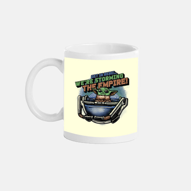 Storming The Empire-None-Mug-Drinkware-glitchygorilla