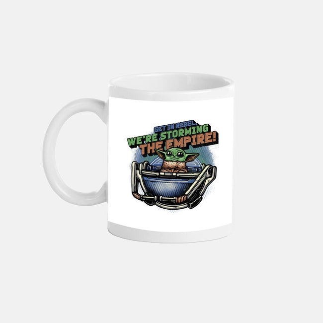 Storming The Empire-None-Mug-Drinkware-glitchygorilla