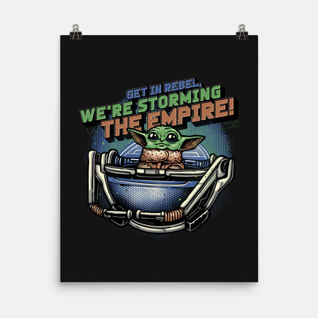 Storming The Empire-None-Matte-Poster-glitchygorilla