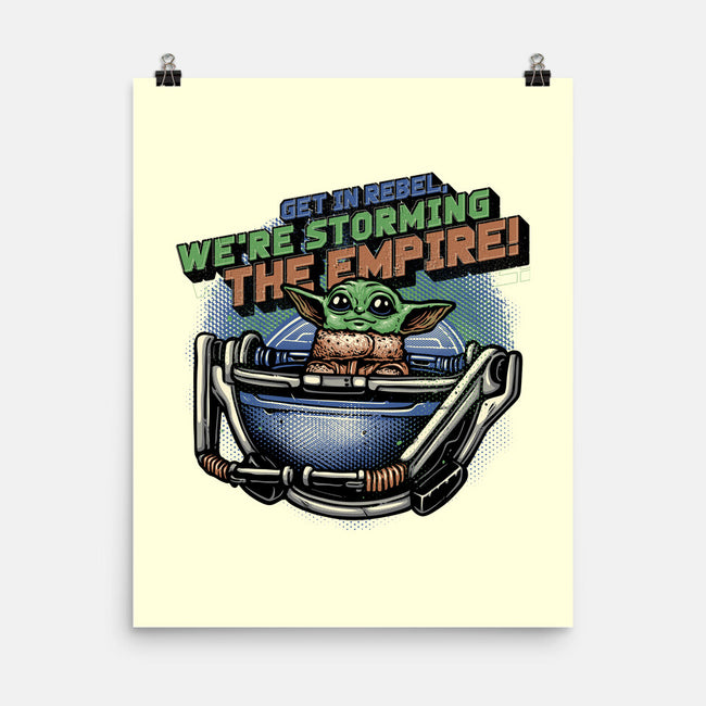 Storming The Empire-None-Matte-Poster-glitchygorilla