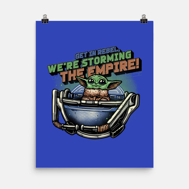Storming The Empire-None-Matte-Poster-glitchygorilla