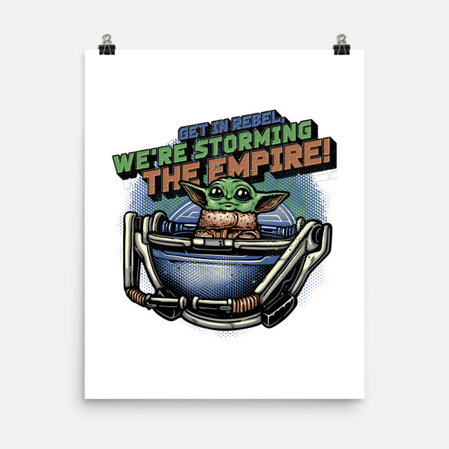 Storming The Empire-None-Matte-Poster-glitchygorilla