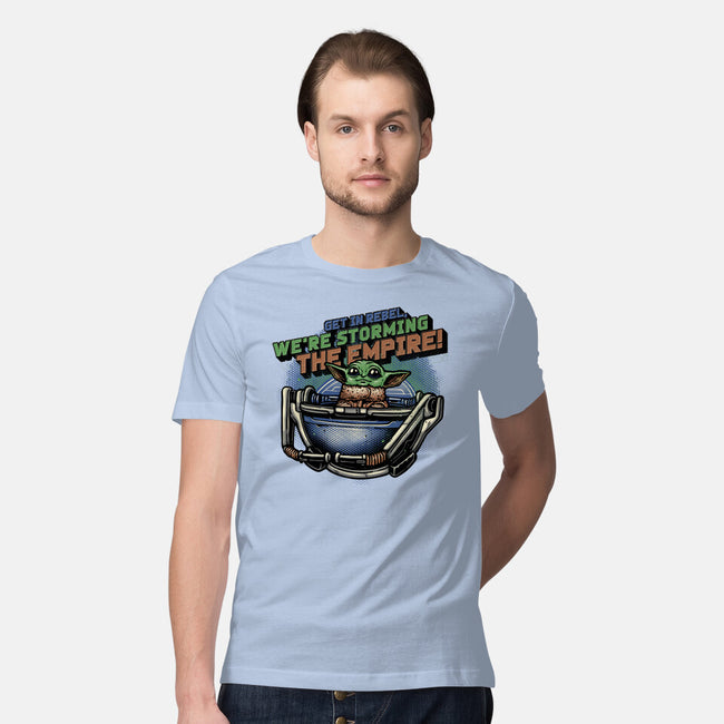 Storming The Empire-Mens-Premium-Tee-glitchygorilla