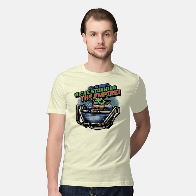Storming The Empire-Mens-Premium-Tee-glitchygorilla
