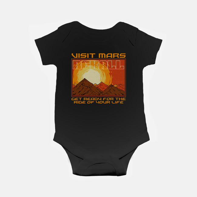 Mars Travel Agency-Baby-Basic-Onesie-Studio Mootant
