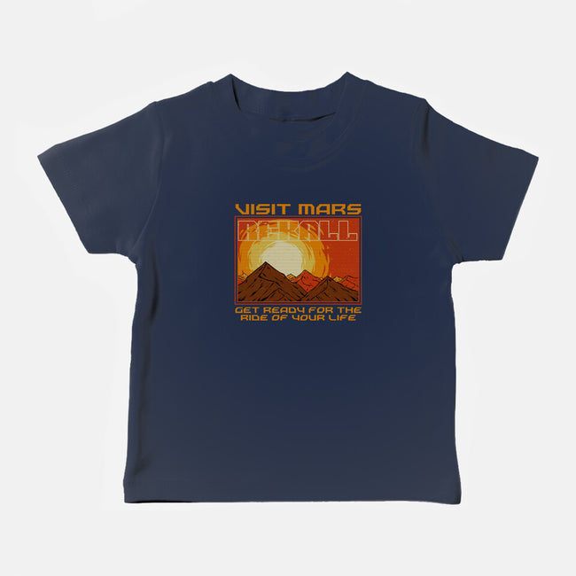 Mars Travel Agency-Baby-Basic-Tee-Studio Mootant