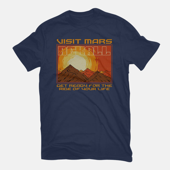 Mars Travel Agency-Womens-Basic-Tee-Studio Mootant