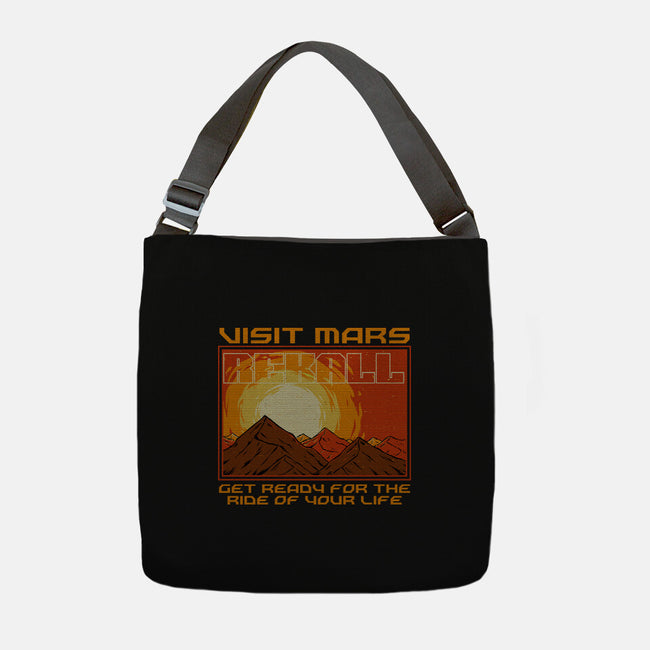 Mars Travel Agency-None-Adjustable Tote-Bag-Studio Mootant