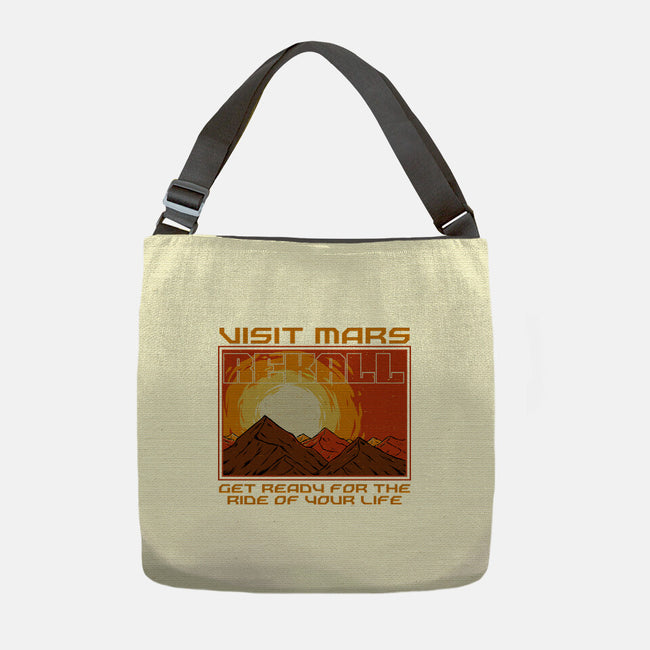 Mars Travel Agency-None-Adjustable Tote-Bag-Studio Mootant