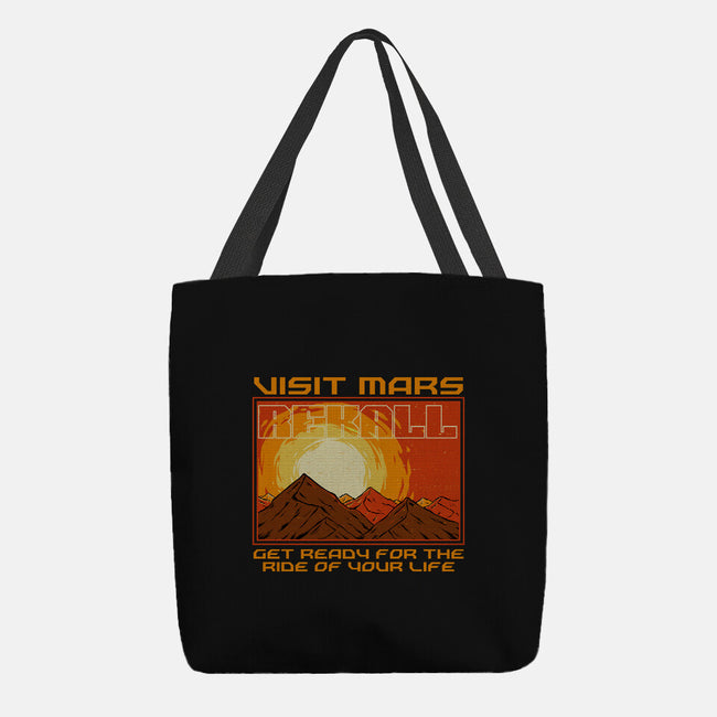 Mars Travel Agency-None-Basic Tote-Bag-Studio Mootant