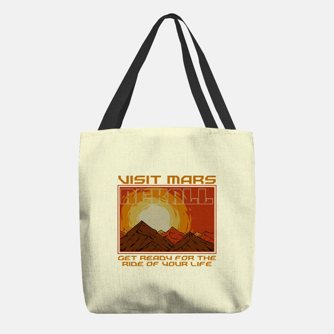 Mars Travel Agency-None-Basic Tote-Bag-Studio Mootant