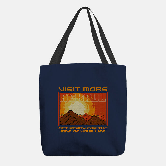 Mars Travel Agency-None-Basic Tote-Bag-Studio Mootant