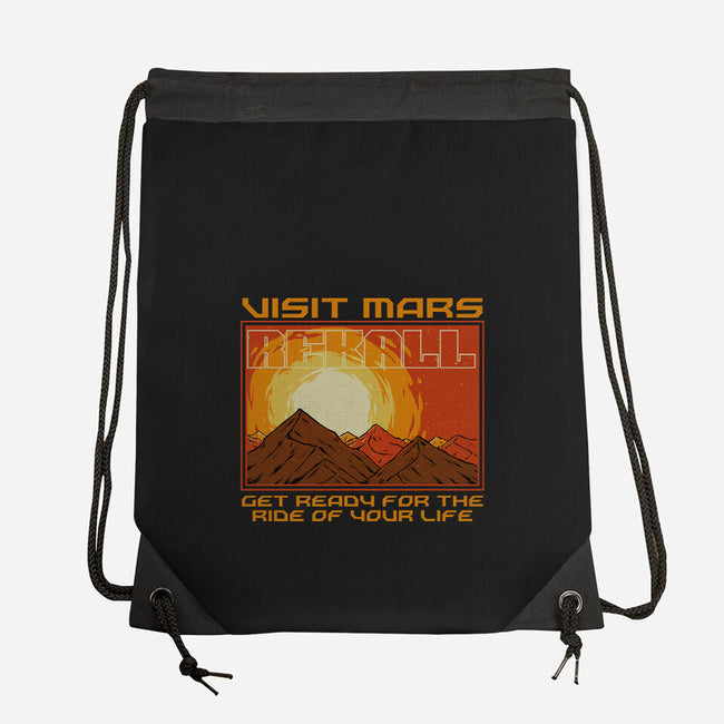 Mars Travel Agency-None-Drawstring-Bag-Studio Mootant