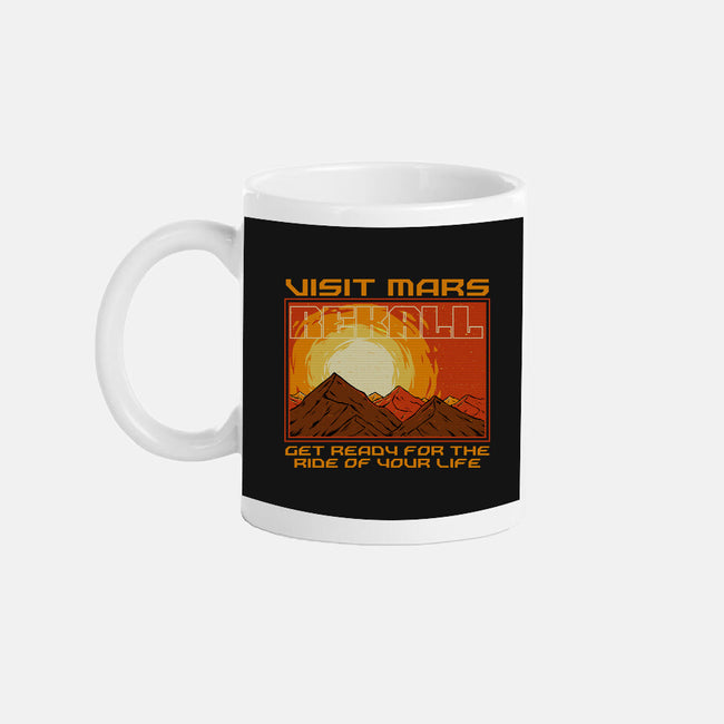 Mars Travel Agency-None-Mug-Drinkware-Studio Mootant