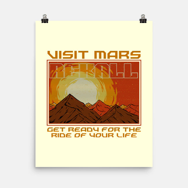 Mars Travel Agency-None-Matte-Poster-Studio Mootant