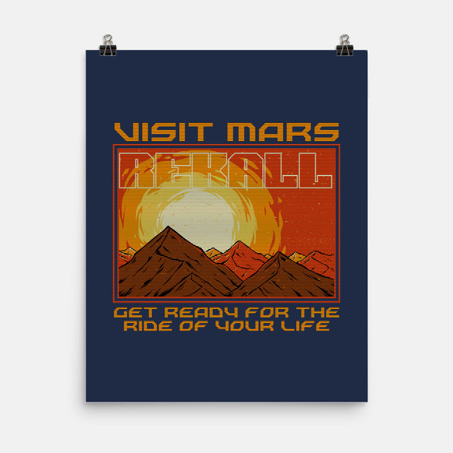 Mars Travel Agency-None-Matte-Poster-Studio Mootant