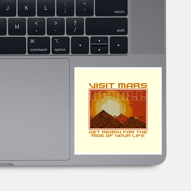 Mars Travel Agency-None-Glossy-Sticker-Studio Mootant