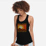 Mars Travel Agency-Womens-Racerback-Tank-Studio Mootant