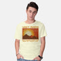 Mars Travel Agency-Mens-Basic-Tee-Studio Mootant