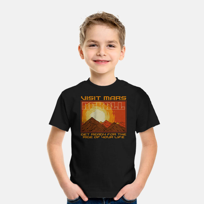 Mars Travel Agency-Youth-Basic-Tee-Studio Mootant