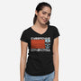 Future Robot Company-Womens-V-Neck-Tee-Studio Mootant